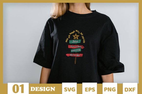 And His Name Will Be Called Jesus SVG Graphics