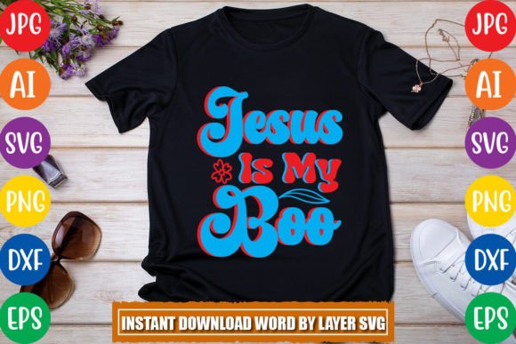 Jesus is My Boo Retro Graphics & Freebies Review