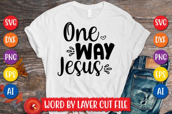 One Way Jesus SVG Design: A Designer's Review