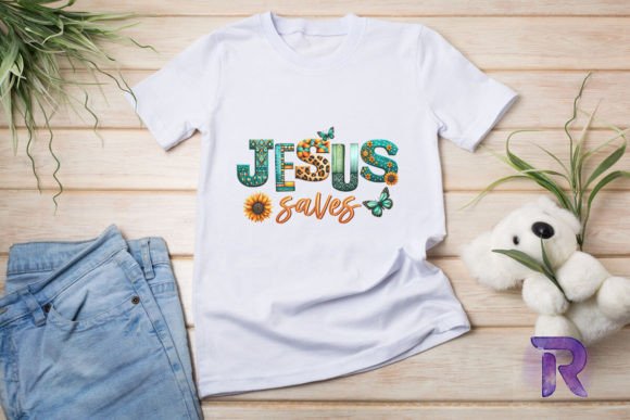 Western Jesus Saves PNG: Graphics & T-Shirt Designs